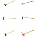 AXE WITH WOODEN HANDLE